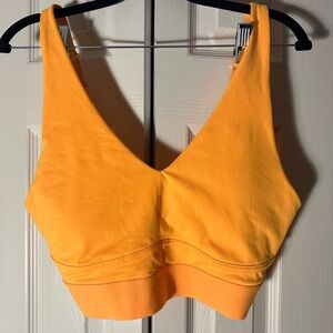 Fabletics Vibrant Orange Sports Bra